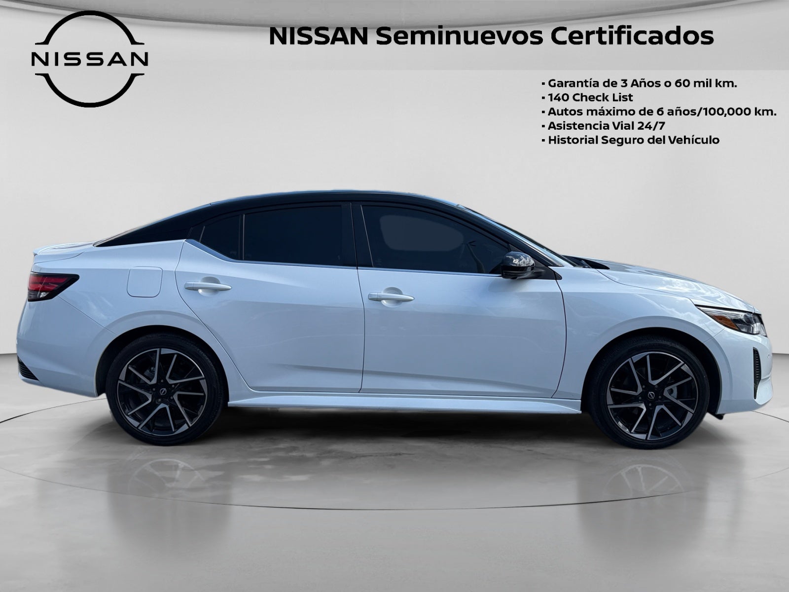 2025 Nissan SENTRA SR PLATINUM BITONO CVT PIEL GENUINA